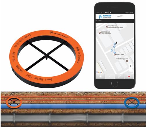 Marking-locating-utilities-by-Smart-RFID-SM1500-Marker