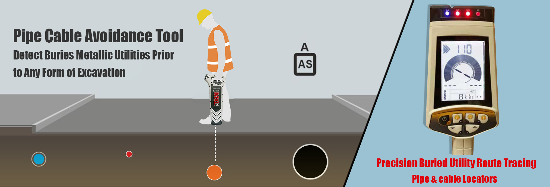 Buried Cable Locator Underground Pipe Detector in India