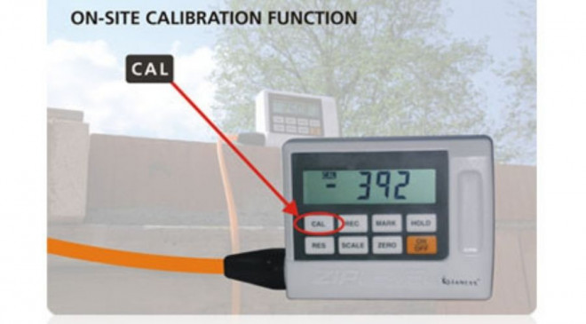On-Site Calibration function