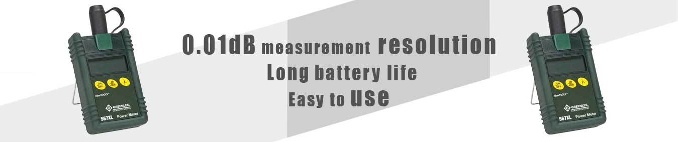 567XL Silicon Fiber Optic Power Meter