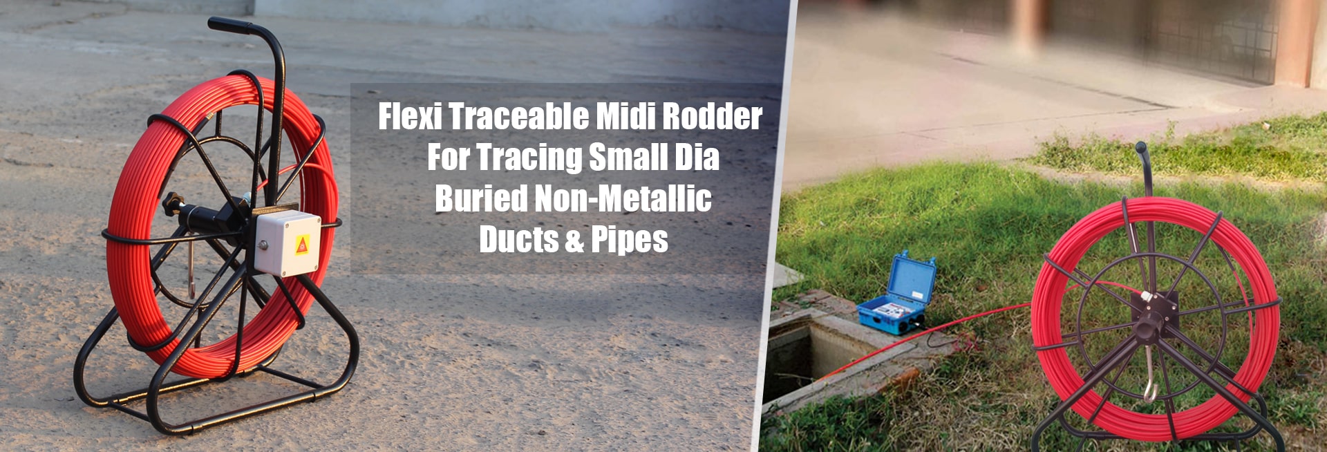 MTRAK Traceable Midi Duct Rodder