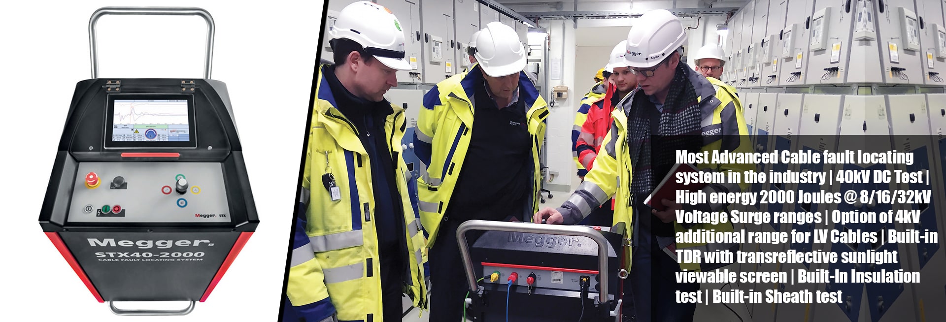 STX40 Portable Fault Location System