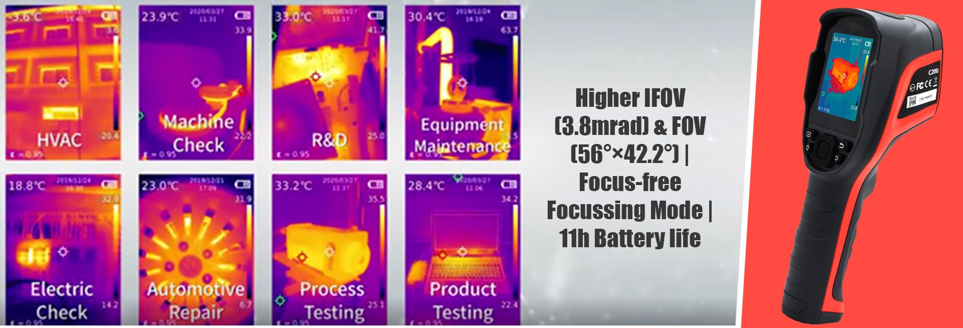えみ S280 Handheld Thermal Imaging Camera