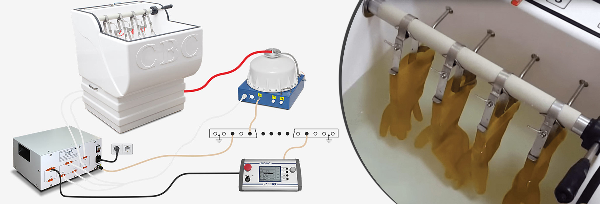 CBC 50C Automatic Electrical Glove Boot Tester