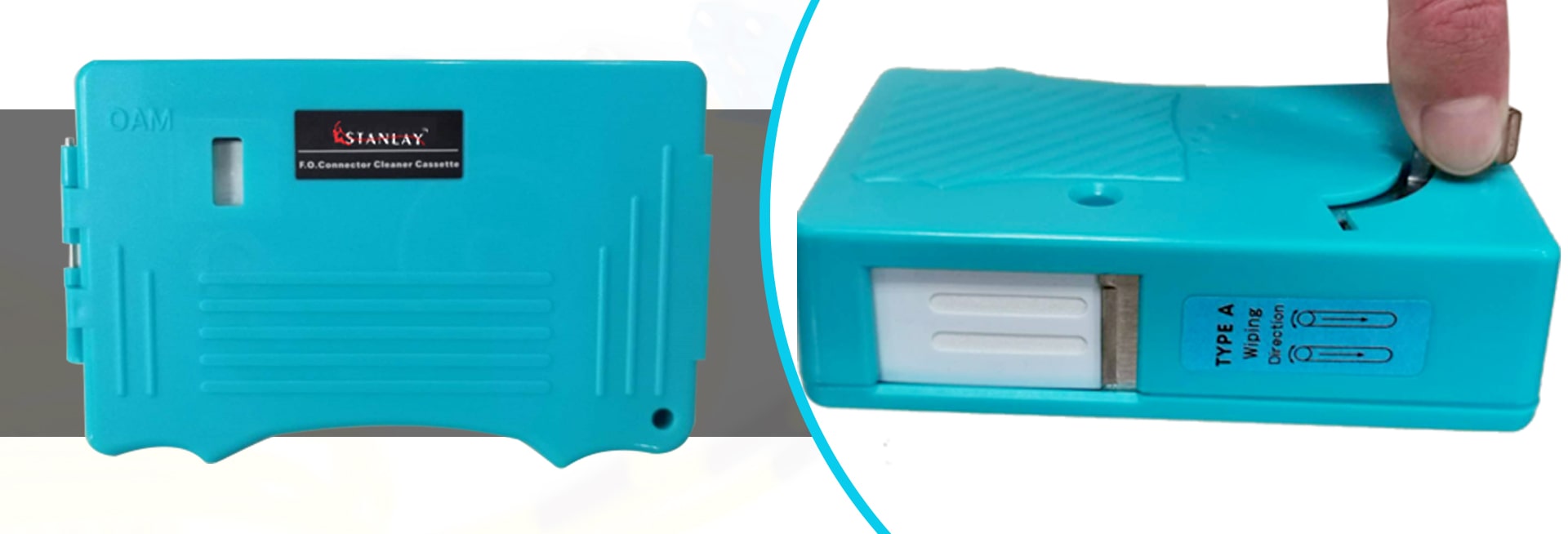 Optical Fiber Cleaning Cassette Fiber Connector Cleaning Cassette