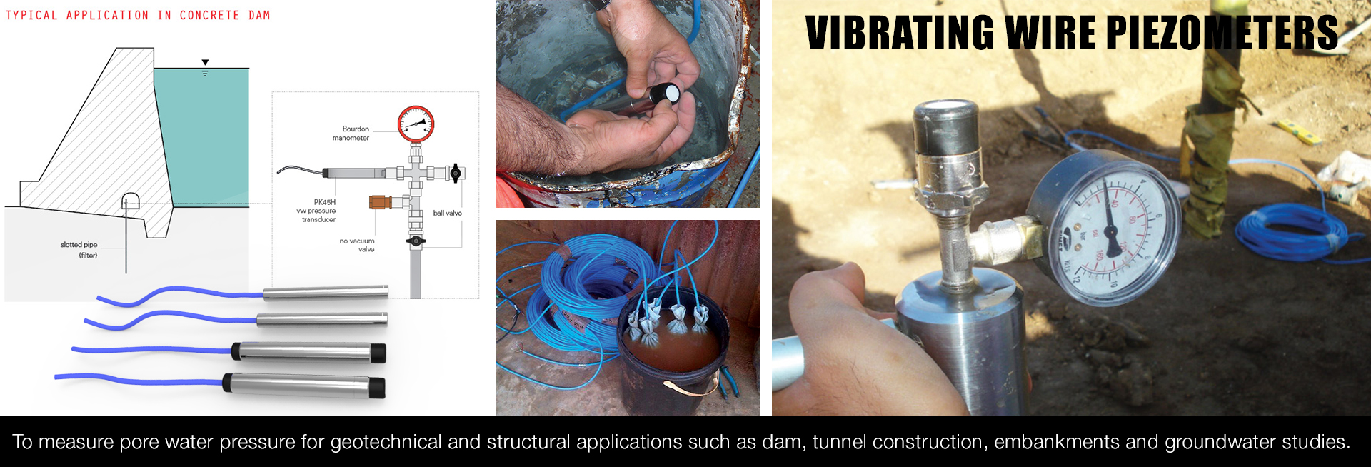 Vibrating Wire Piezometers