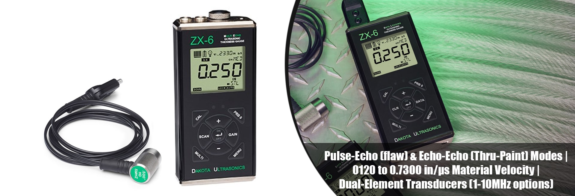 ZX-6 Multi Echo Material Thickness Gauge Supplier in India