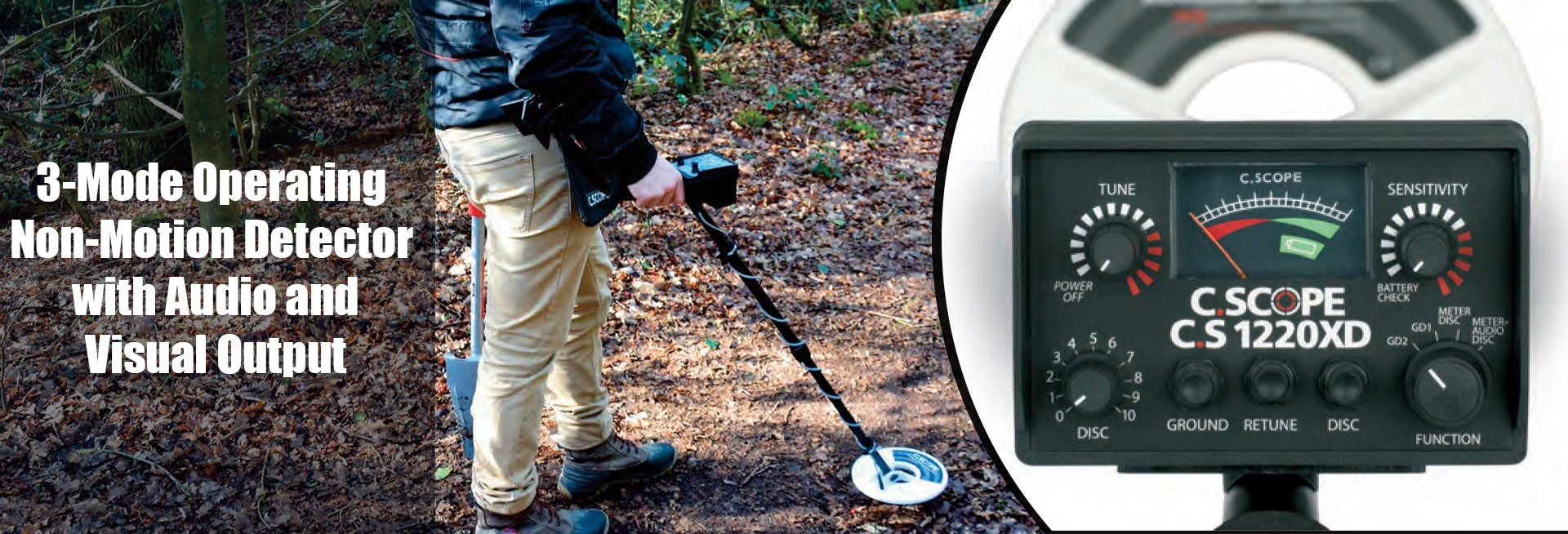 CS1220XD Metal Detector | Non motion metal detector