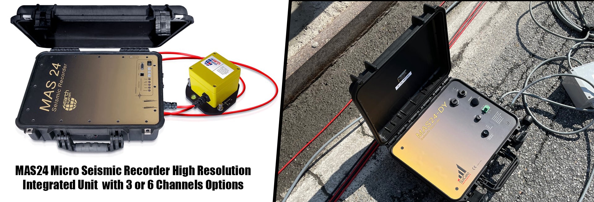 MAS24 Micro Seismic Recorder