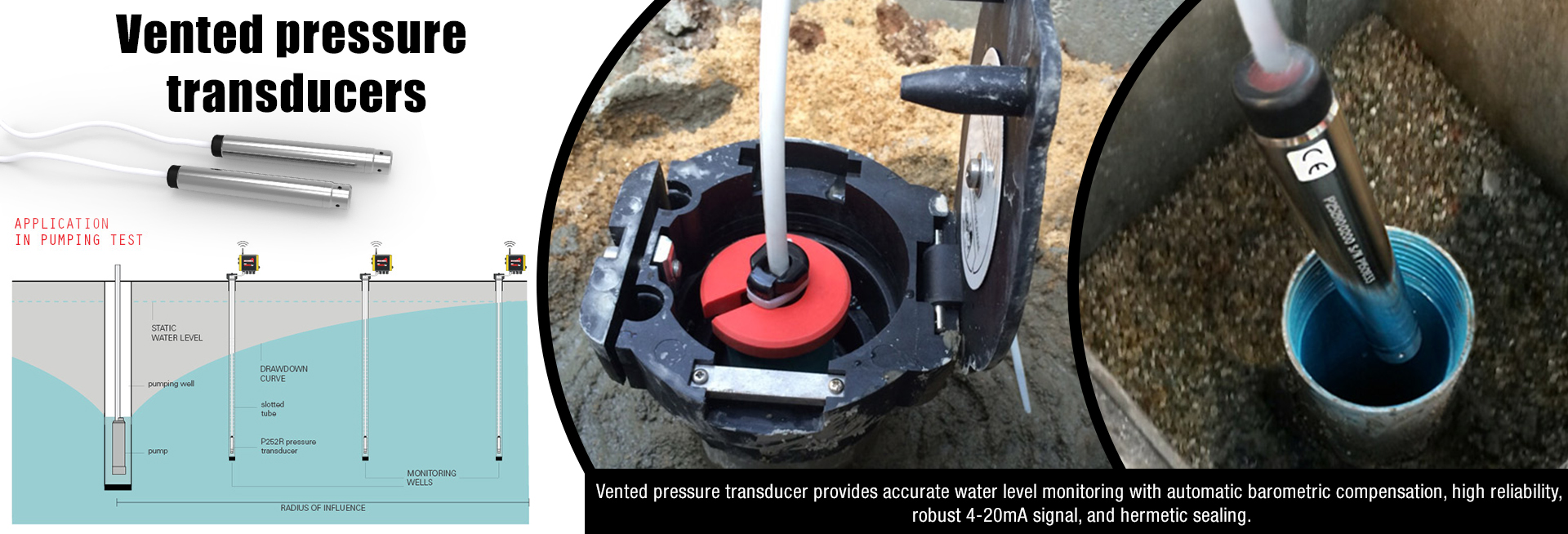 Vented Pressure Transducers