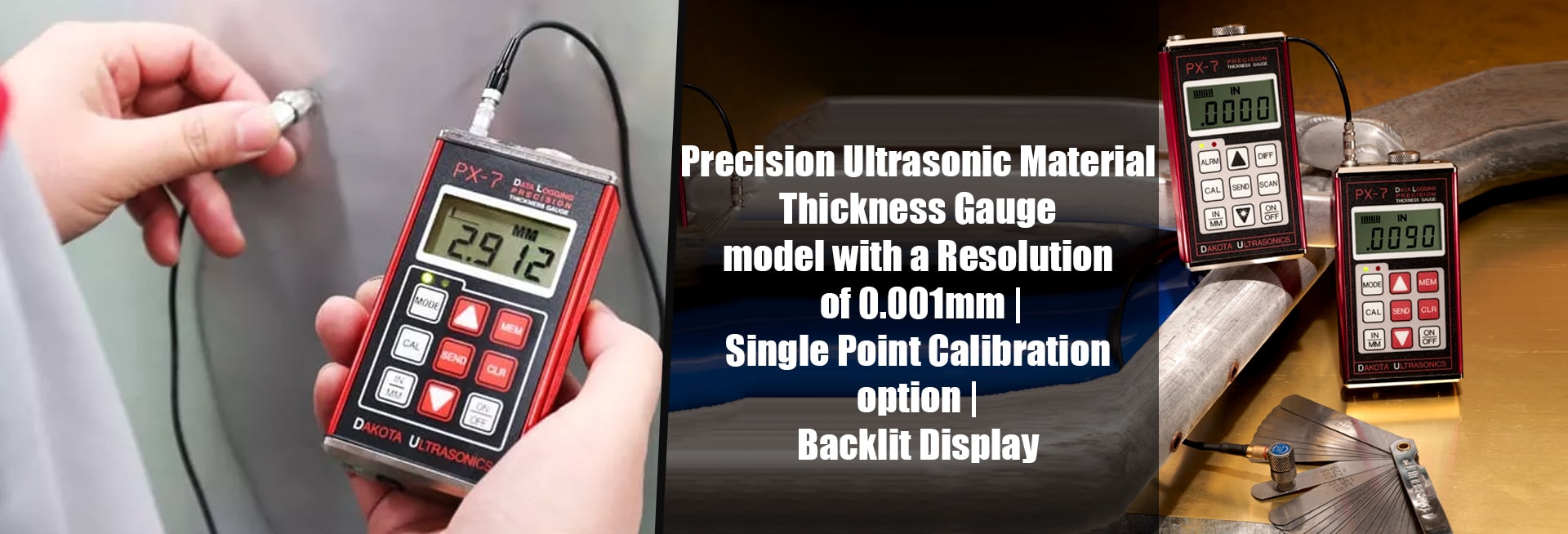 PZX-7 Precision Thickness Gauge