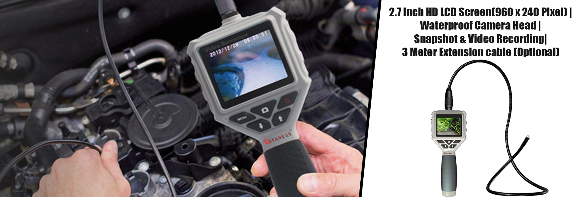 Digital Inspection Videoscope Borescope, Videoscope Camera