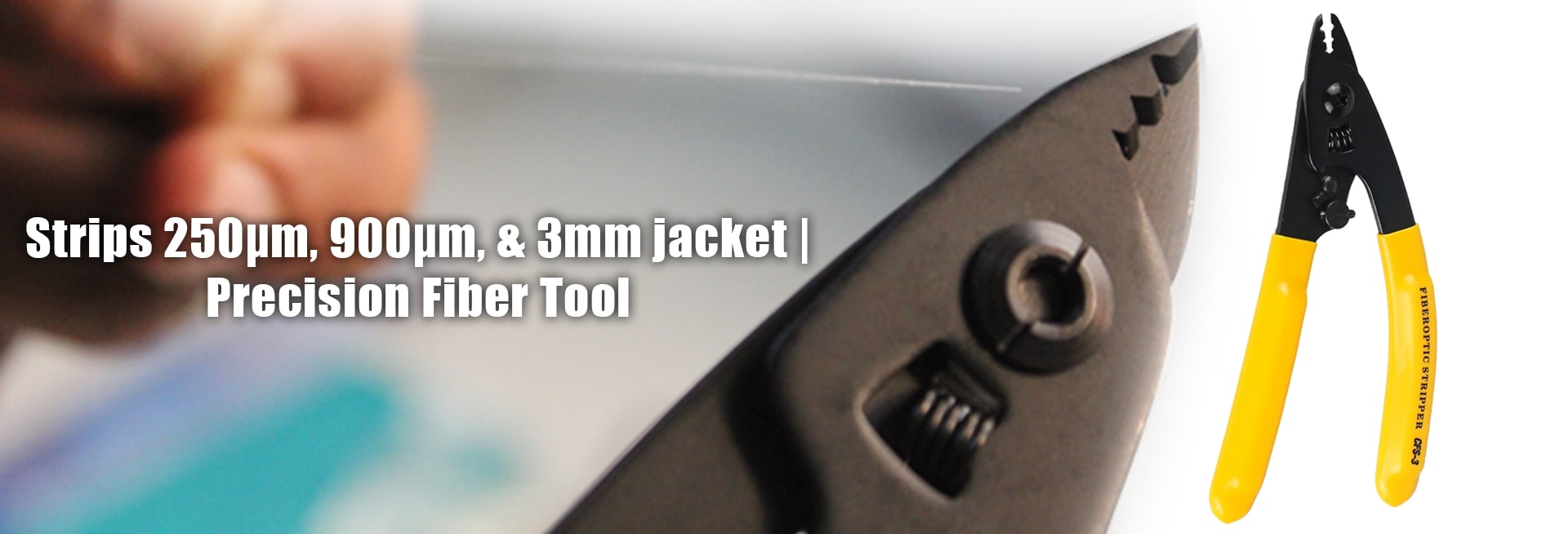 Three Hole Optical Fiber Stripper TK-3