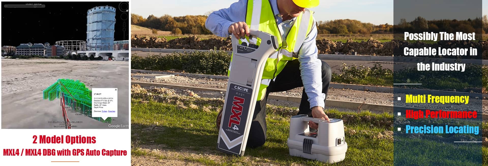 MXL4 Precision Pipe & Cable Locator Supplier in India