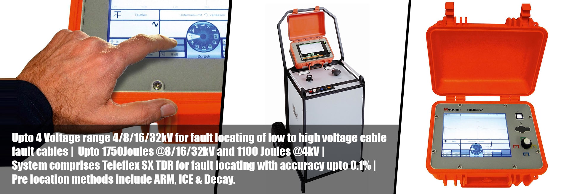 SFX 32 Portable Cable Test & Fault Location System