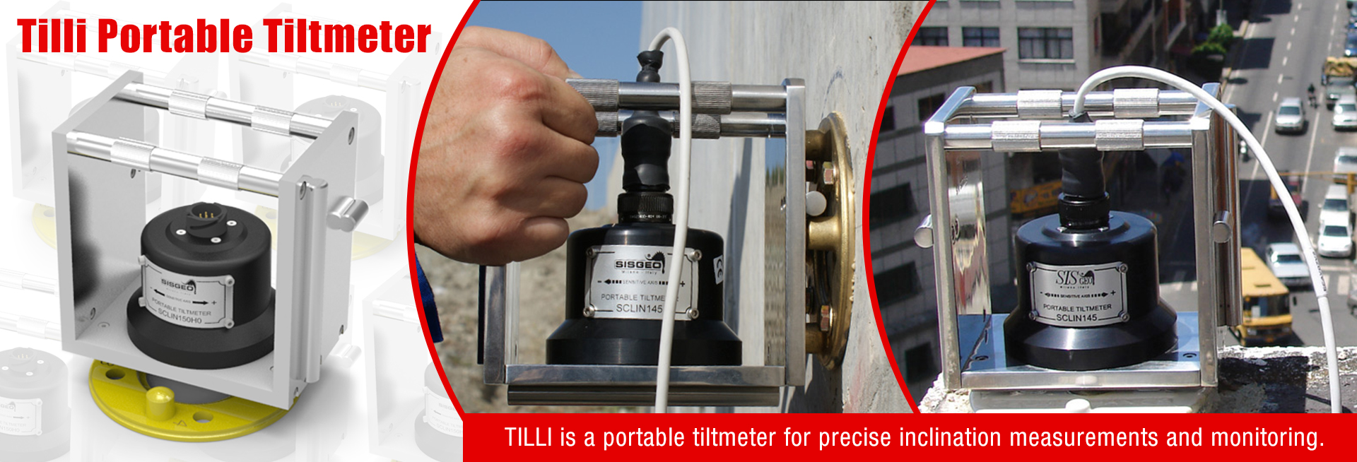 TILLI Portable Tiltmeter