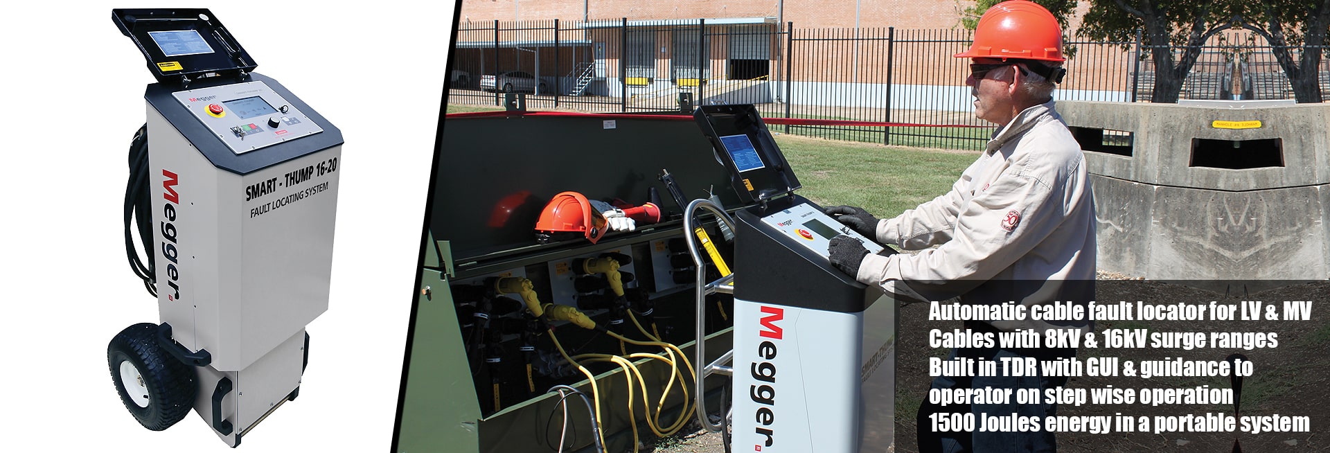 Smart Thump ST16 Portable Cable Fault Location System