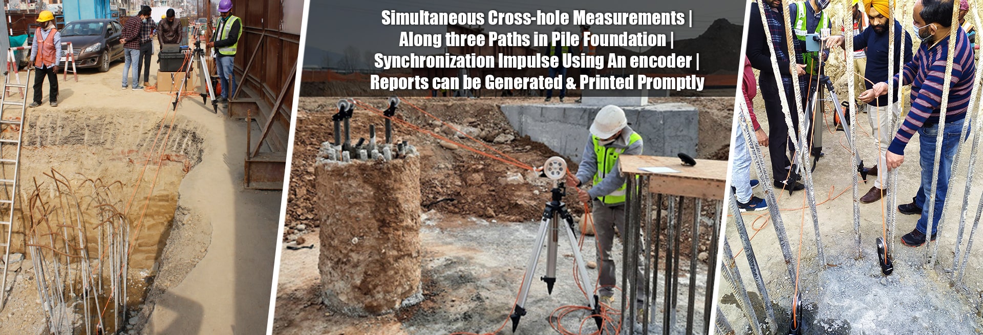 MCHA Ultrasonic Cross-Hole Tester