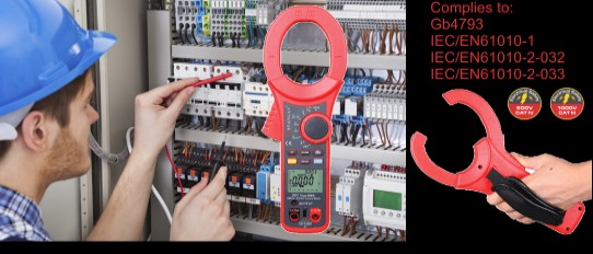 2000 A AC/DC Digital Clamp Meter 221