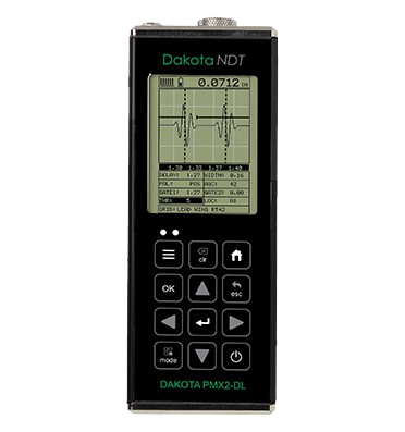 PMX2-DL Ultrasonic Precision Thickness Gauge