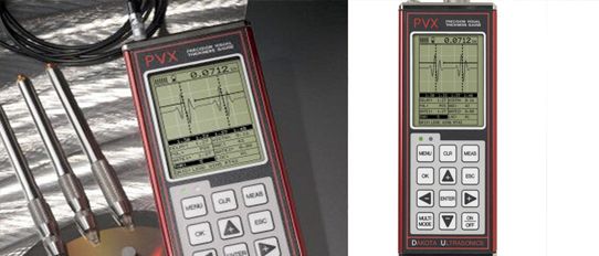 PMX2-DL Ultrasonic Precision Thickness Gauge