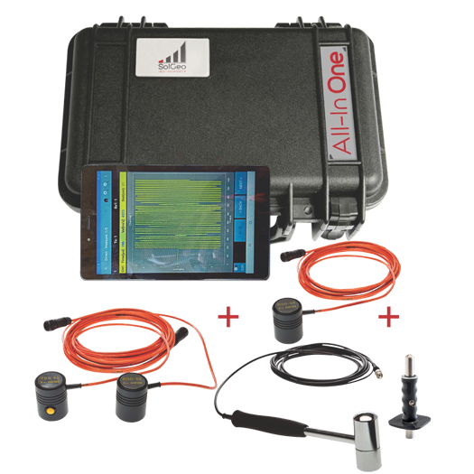 Solgeo  All-in-One Kit Contact 3 Ultrasonic & Sonic Pulse Velocity Tester