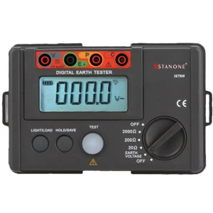 SET500 Digital Earth Ground Tester 