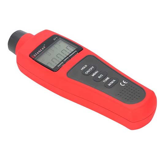 Professional Digital Tachometer, Non Contact Digital Laser Photo Tachometer  Rpm Tach